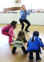 The children enjoy fun dance, music and cooking classes
