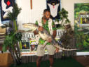 Eric’s Reptile Edventures thrill the children with animals from around the world.